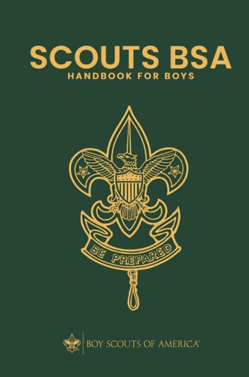 Scouts BSA Handbook Scouts BSA Handbook